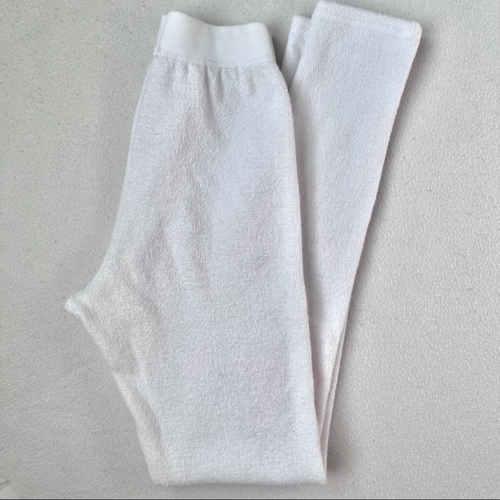 Bundle - NWT SKIMS Marble Terry Leggings XS & SKIMS terry bralette in marble S